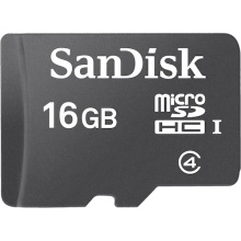 闪迪（Sandisk）移动 microSDHC™ 存储卡 16G[集采]