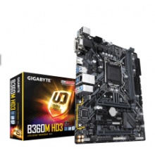 技嘉（GIGABYTE） B360M HD3 吃鸡游戏主板 Intel B360/LGA 1151