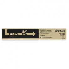 京瓷（kyocera）TK-898K 原装彩色墨粉碳粉 黑色