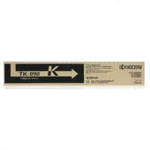 京瓷（kyocera）TK-898K 原装彩色墨粉碳粉 黑色