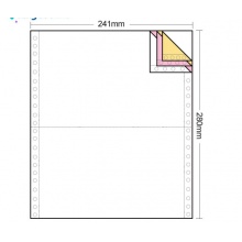 科林241-3（三层彩色1/2）（可撕边）打印纸