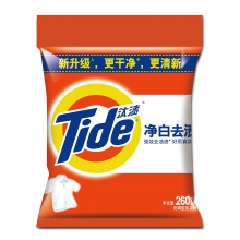 汰渍（TIDE） 洗衣粉净白去渍260g